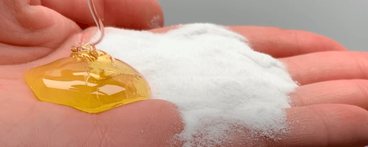 Zakila handitzea bicarbonatoarekin eta eztiarekin